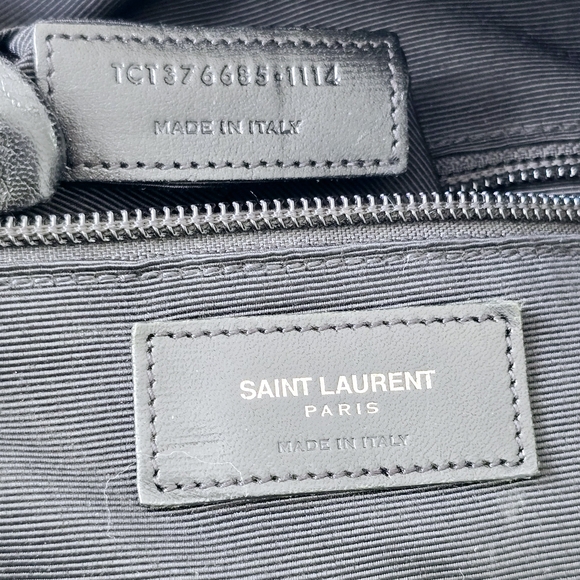 Black Patterned Men's Backpack - Picture 2 of 10